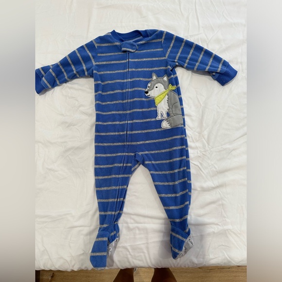 3-12 months boys onesies. Carters and just one you brand - Picture 2 of 10